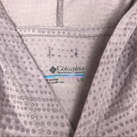 Columbia See Through Burnout 3/4 Sleeve Hoodie - Picture 5 of 6